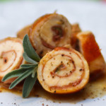 Saltimbocca de frango