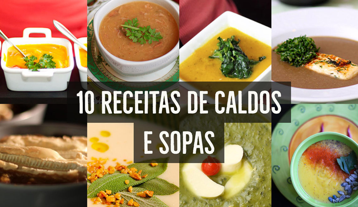 receitas de caldos e sopas