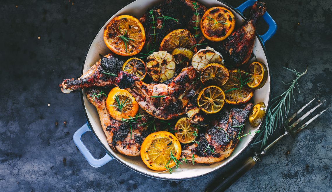 receita frango assado