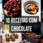10 receitas com chocolate